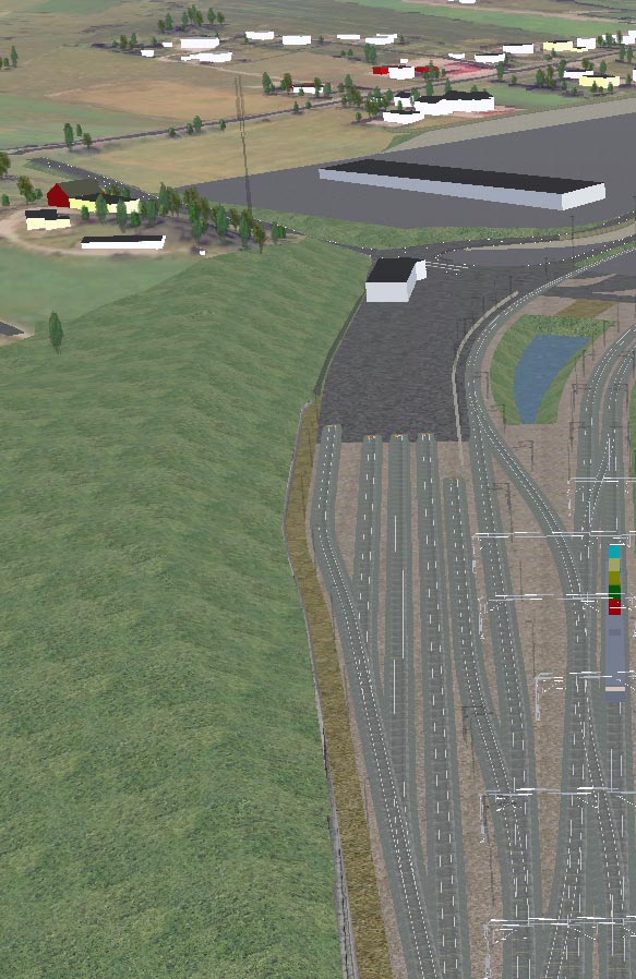 MER MILJØVENNLIGE TRANSPORTLØSNINGER Ganddal godsterminal Byggestart: Desember 2005 Åpnes: Desember 2007 Kostnad: 317 mill. kr 2006-kroner eks.