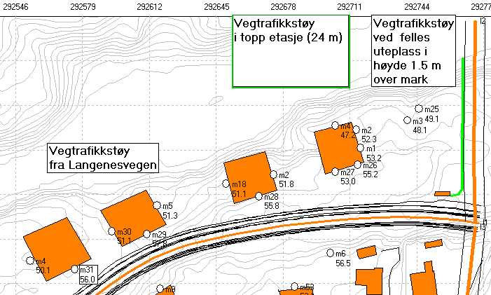 Vedlegg 4 Beregning av vegtrafikkstøy (fra Hjellestadvegen og