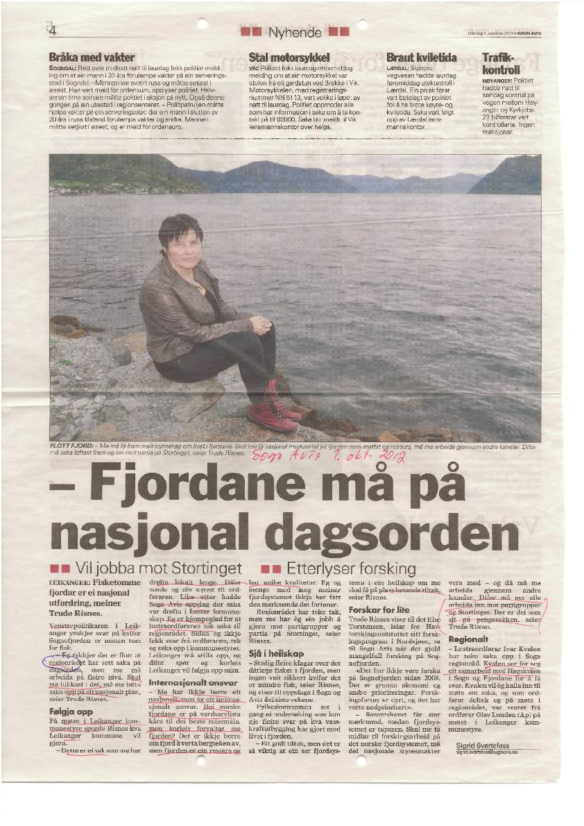 Fjordene er