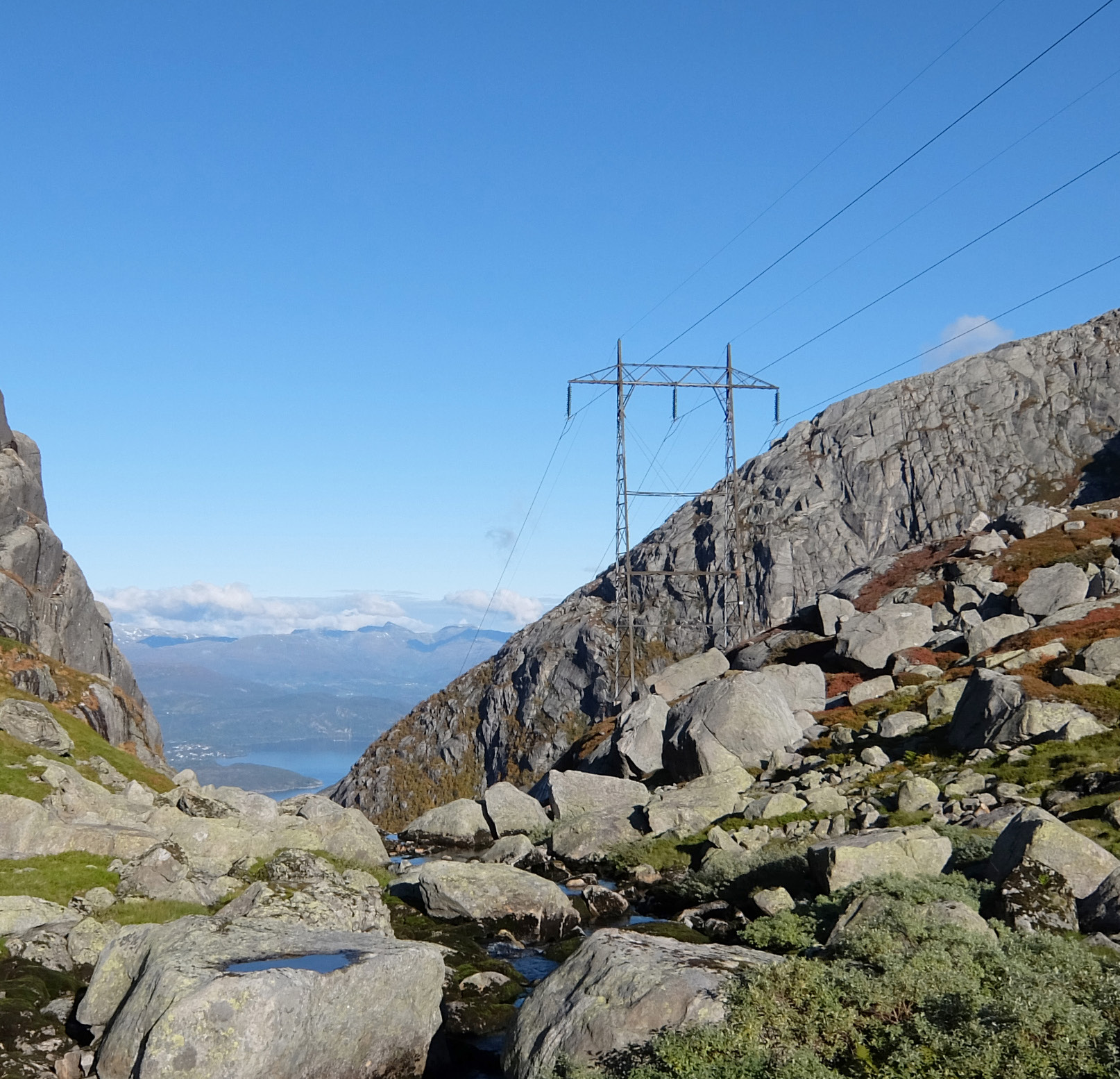 Melding 300 kv-ledning Mauranger-Samnanger Hordaland fylke Ny 420 kv-ledning som