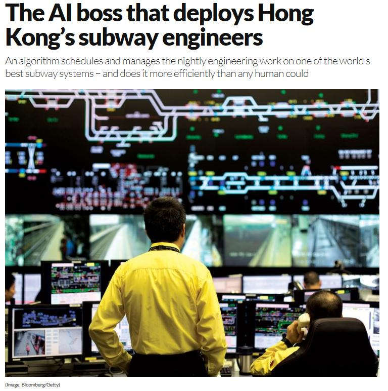 En av verdens mest pålitelige metro systemer styres av et AI 10 000 mennesker utfører 2600