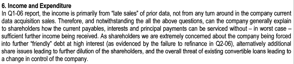 Reference is made to the Protocol from the Ordinary General Meeting of shareholders dated 30 June 2004, Item 10, which provides the authorisation to the Board to extend the validity of the options.