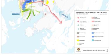 Andre temakart Temakart sosial infrastruktur Temakart overordnet grønnstruktur Viser de langsiktige