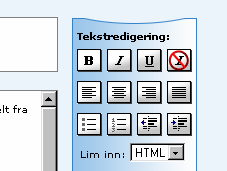 6.0 Viktige tips Noen små, men viktige tips kommer her: Generelle: 1. Første artikkel under første meny er alltid forsiden din.