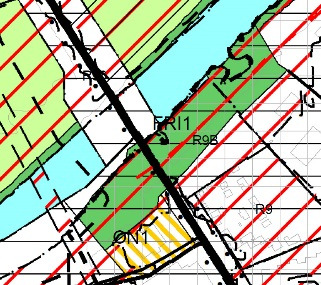 Generelle opplysninger Betegnelse på plankartet Utsnitt fra kommunedelplan FRI1 Navn/stedsbeskrivelse Arealformål Størrelse Arealformål i gjeldende kommuneplan.