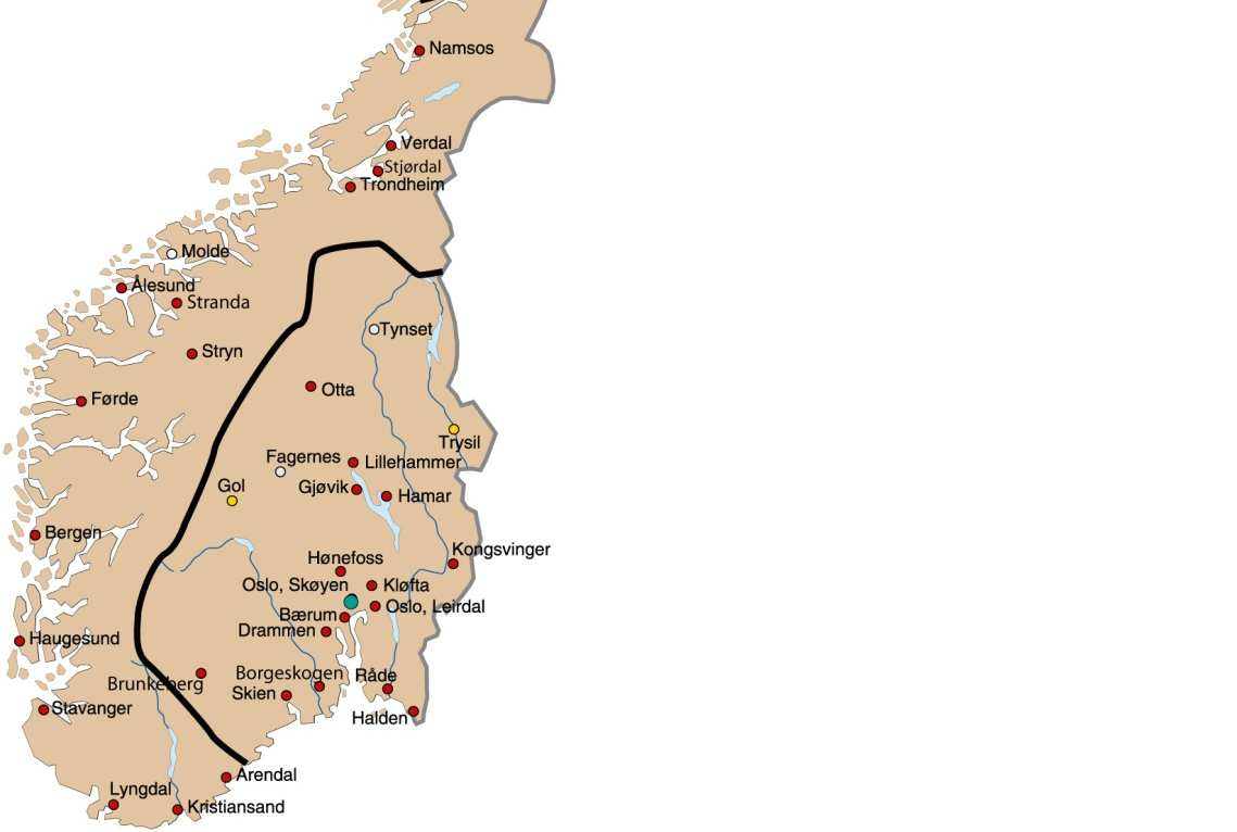 3 regioner 3 regioner Region Nord Region Nord Fra Lakselv til Mosjøen Fra Lakselv til Mosjøen Direktør Region: Direktør Region: Ørjan Sigvartsen Ørjan Sigvartsen Region Vest Region Vest Fra Namsos