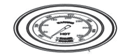 12 Termometer 13 Pipe 14 Pipelokk 15 Sidebord 16 Frontbord 17 Varmehylle 18 Kullrist 19