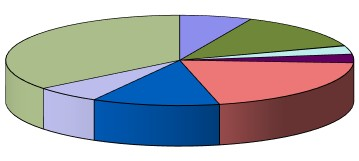 Tabell 9.2 - Kildesortert vanlig avfall Årsrapport til Miljødirektoratet 2013 Type Mengde Metall 151.494 EE-avfall 13.331 Annet 17.977 Plast 12.411 Restavfall 76.5932 Papir 28.