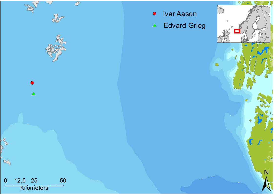 1 INNLEDNING 1.1 Aktivitetsbeskrivelse Ivar Aasen-feltet ligger i sentrale deler av Nordsjøen, ca. 160 km fra nærmeste land som er Utsira i Rogaland (Figur 1-1).