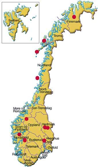 Familiene ble rekruttert fra hele landet.barna født på 13 ulike sykehus. 7 Hvordan virker risiko?