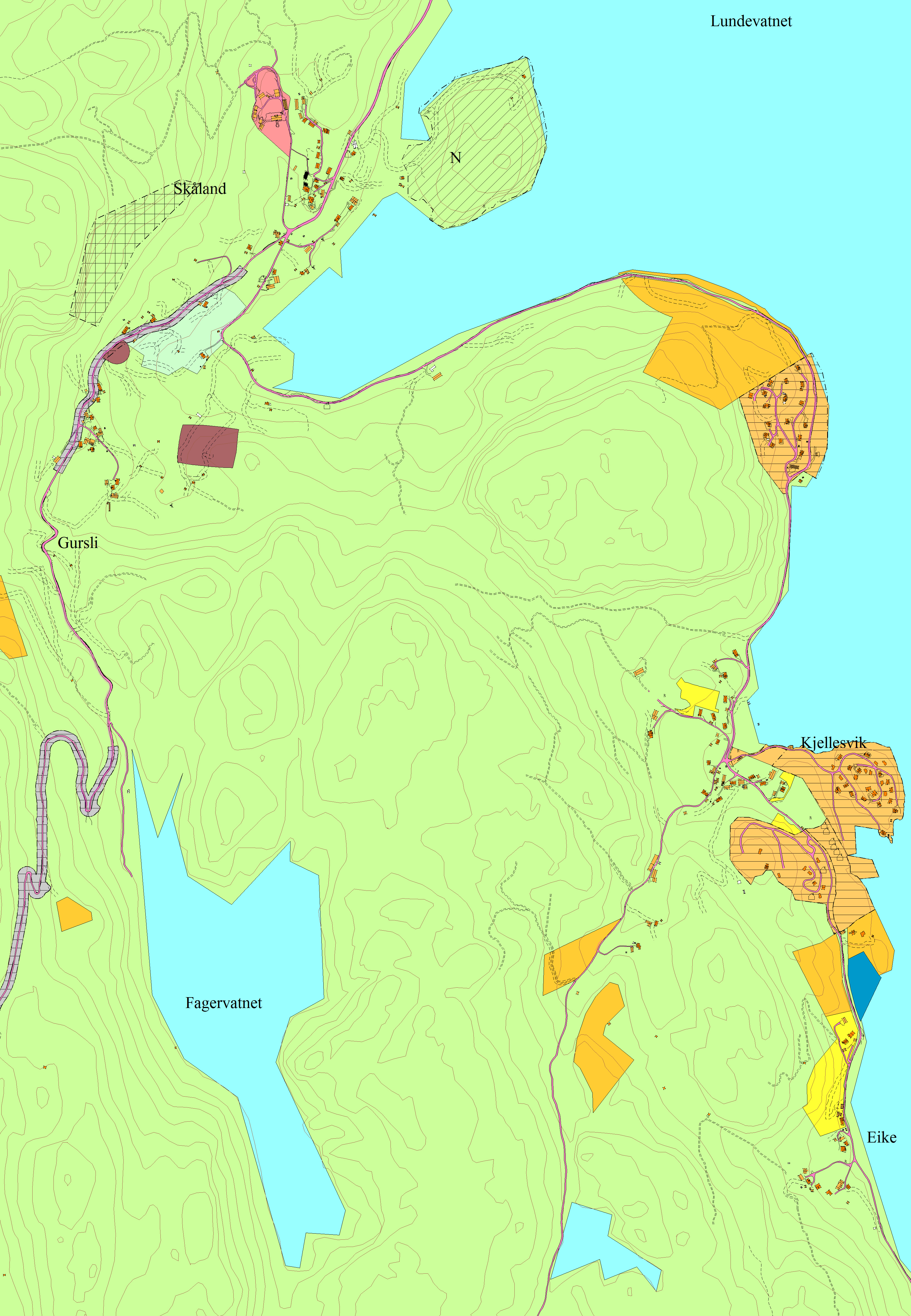 E 358000 E 357000 N 6479000 N 6478000 N 6477000 N 6476000 Lund kommune Kommuneplanens