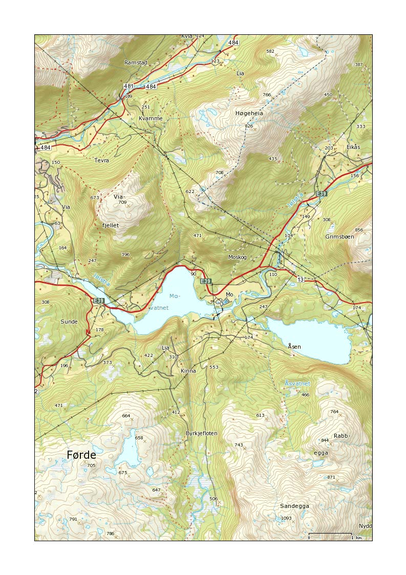 3 Tilknyting VA- Farsund Alt. 1 Alt.