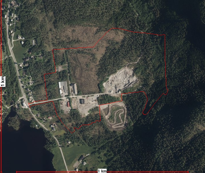 Eksisterende reguleringsplan for Saghøgda industriområde, med tilstøtend/nærliggende reguleringsplaner. 4 Beskrivelse av planområdet, eksisterende forhold 4.