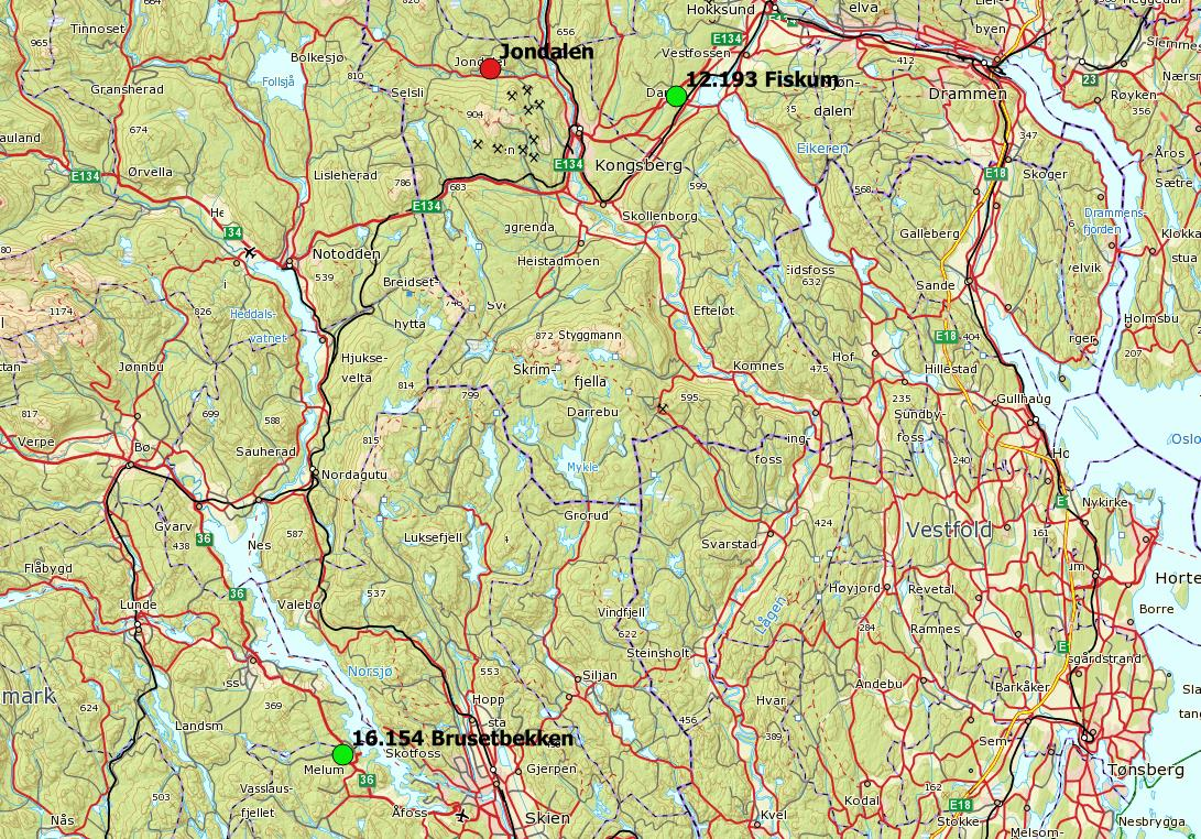 6.1.2 Valgte metoder Det foreligger ingen kjente målinger av flomvannføringer i Gravarbekken eller i nærliggende vassdrag med tilsvarende feltparametere.