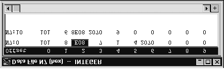 5 Prosjektering og igangsetting Eksempler på prosjektering i RSLogix 5 for SLC 5 programeksemplet reserveres et dataområde i integerfilen (N-File Æ figuren nedenfor).