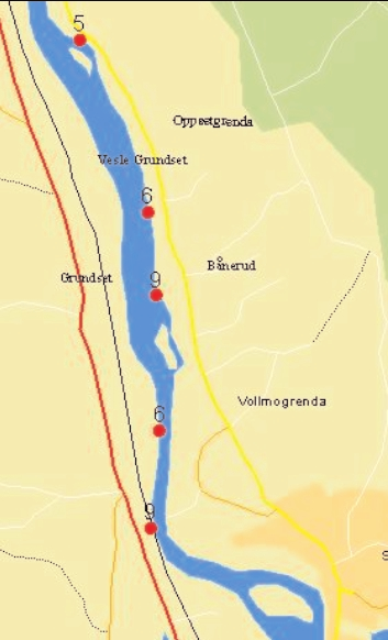 Strandfossen Strandfossen ble bygget ut i 1979 og var delvis driftsklar i 1979/80.