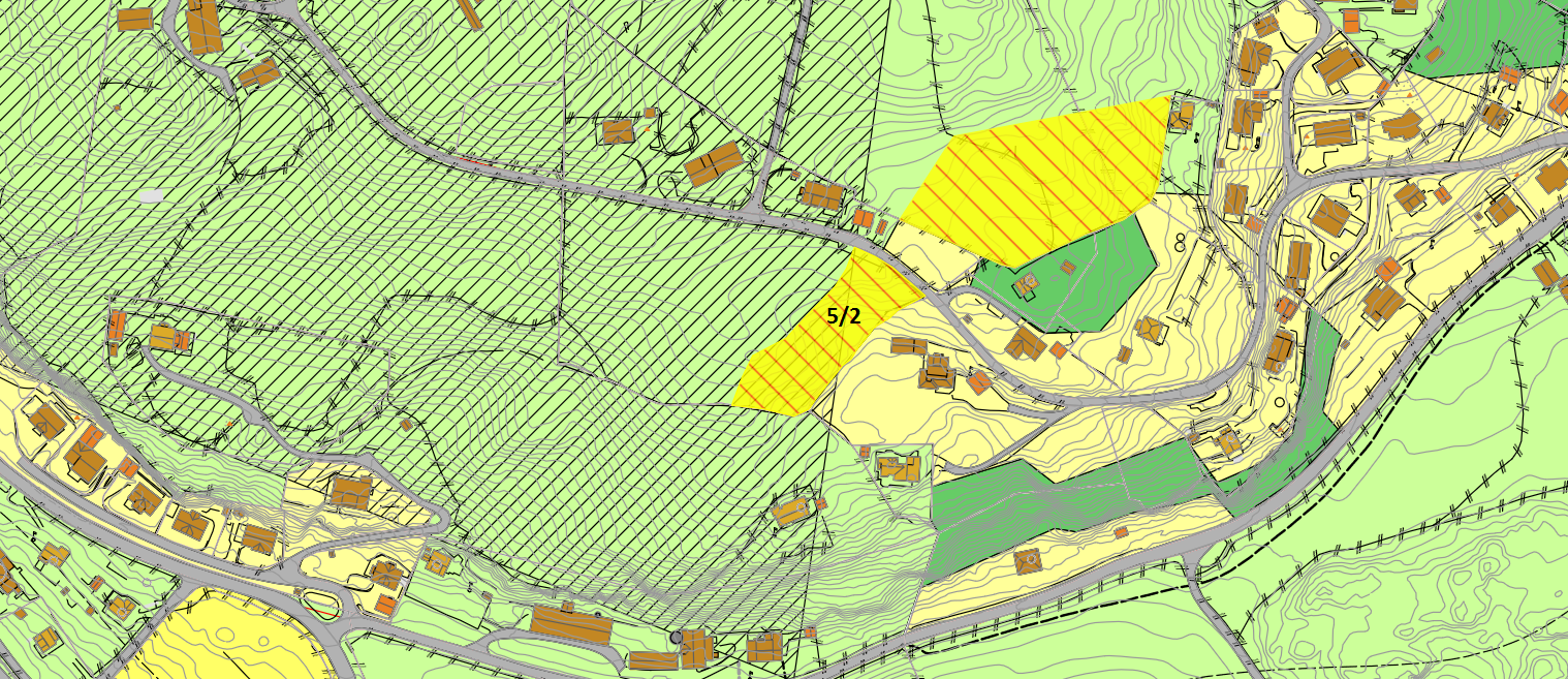 Forslag på 5/2 Jnr 62 Sveinung Handeland 10.08.2015 Beskrivelse av forslag Forslag om endra arealdisponering av 2,2 daa frå LNFR til bustad.