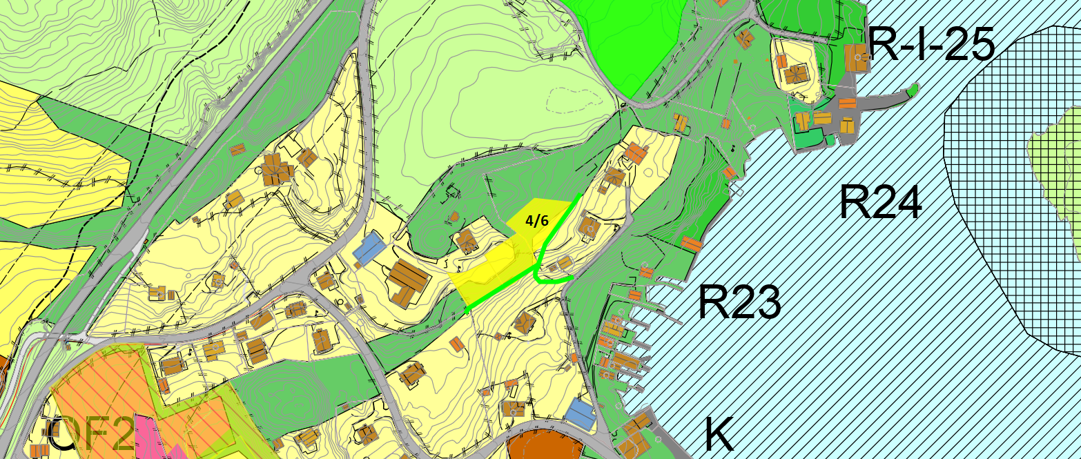 Forslag på 4/6 Jnr 66 Ranveig Reilstad 11.08.2015 Beskrivelse av forslag Forslag om endra arealdisponering av 0,5 daa frå grønnstruktur til bustad.