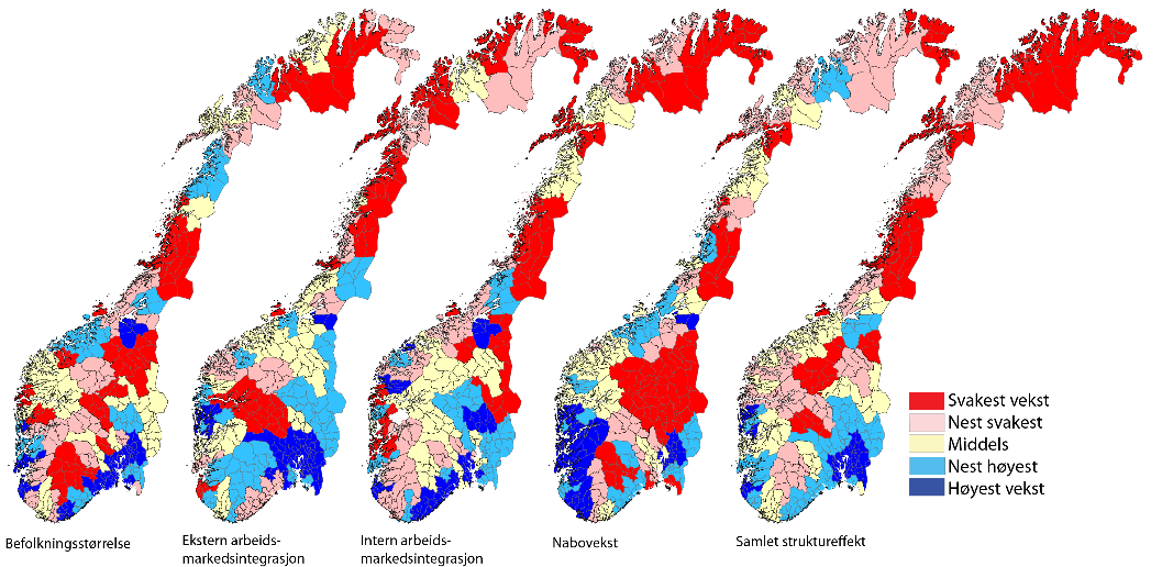 Vekst i nabokommuner er en faktor som vil variere fra år til år, og som det er ganske vanskelig å forutse.