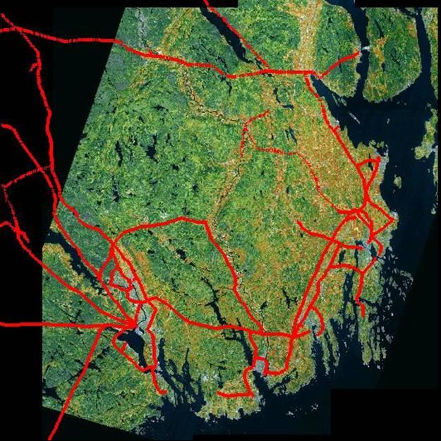 Skagerak Netts forsyningsområde Figur 1: Grenland i