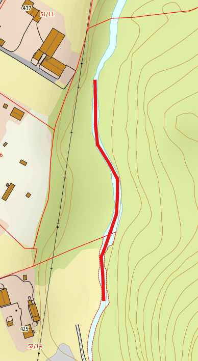 FIGUR 39: STASJON 1 I SOLA Stasjon 1 Det ble gått 185 meter på en 15 min (Figur 39). telling. Substratet var steinete med innslag av grunnfjell.