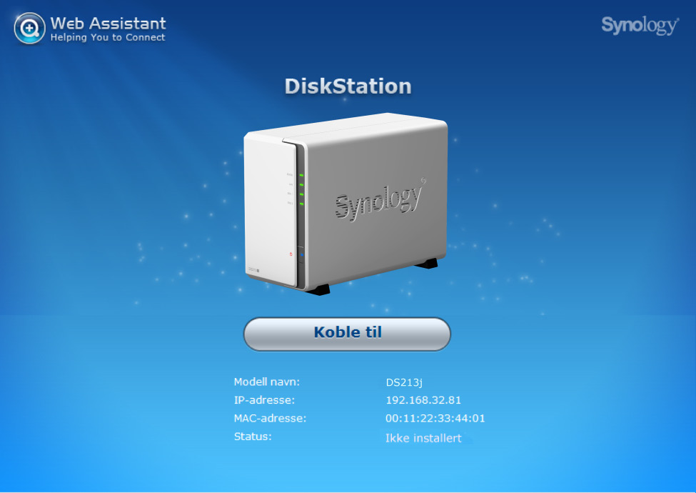 Kapittel Installer DiskStation Manager Kapittel 3: 3 Synology DiskStation Manager (DSM) er et nettleserbasert operativsystem som gir deg verktøy til å få tilgang til og administrere din Synology