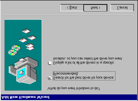 3. Sett inn 100 MB Network PC-Card i en ledig PCMCIA type II slot (se figur 1). Windows vil finne ny maskinvare (figur 6).