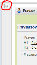 Registrere fraværsmelding Timefravær 1) Stå i fane fraværsoversikt. Skriv inn fraværsdato og klokkeslett. (f.eks.