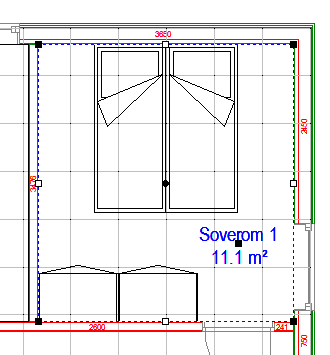 6... Kapittel 10 30.01.2012 Romdefinisjon DDS-CAD Arkitekt innføring i versjon 7 Hvordan - når det ikke stemmer? Er det valgt feil romdefinisjon, kan du dobbelklikke på aktuell romdefinisjon.