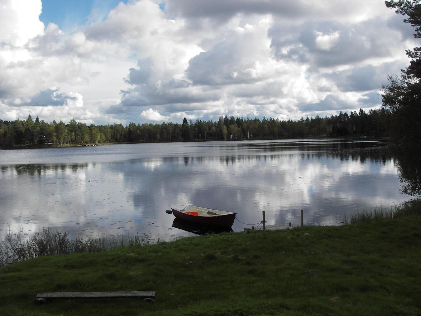 Brønntjern sett mot sør. Foto: Leif Roger Karlsen 2.2 Kalking Innsjøer på norsk side av Enningdalsvassdraget har vært kalket siden tidlig 1970-tall.