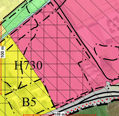 GB 72/51 (Håverstads jorde), del av BOP1 Forslagstiller Jordbruksformål i gjeldende reguleringsplan, LNF i kommuneplanen. Tjenesteyting - skole Ca.