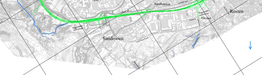 Side: 6 1 Innledning Statens Vegvesen skal utvide E6 på strekningen Jaktøyen Sentervegen og søker om tillatelse til utslipp av overvann fra det ferdige anlegget.