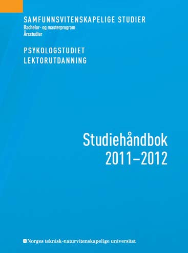 8 Studiehåndboka Studiehåndboka en viktig kilde til informasjon