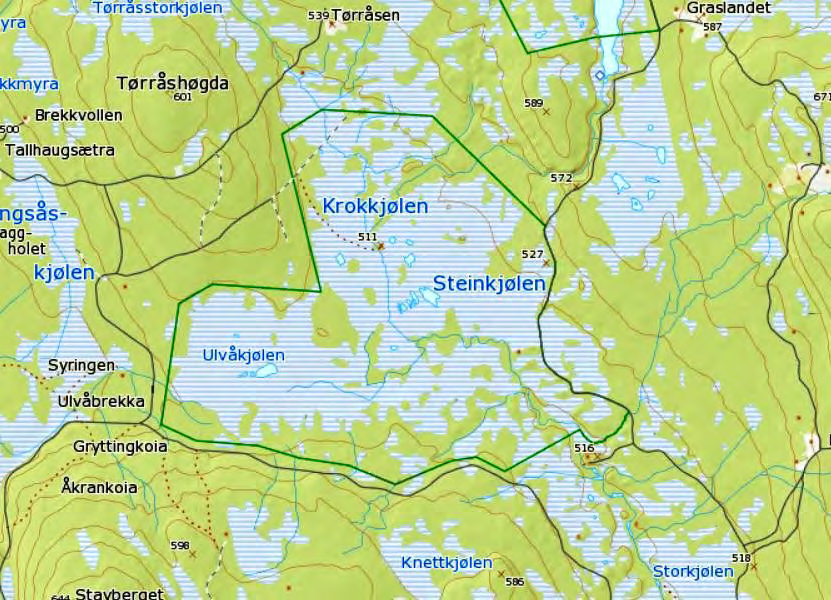 74 Ulvåkjølen Kartblad 2017 III Julussa Kommune Elverum Areal 7.447 daa Høyde 500-520 m o.h. Feltarbeid Jon Bekken 23.5., 17. og 19.7.2007 Oppsyn Rune Bjørnstad (RB) 2000-12 Egil Ween 20.7.2012 Kort karakteristikk Reservatet ligger ca.