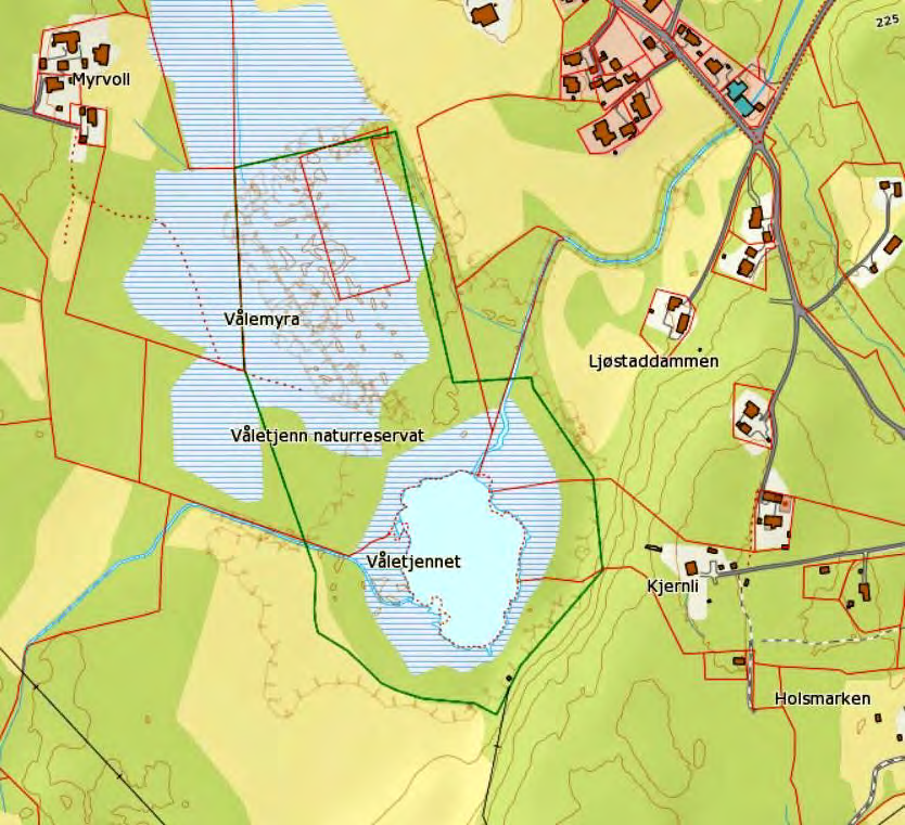 90 Våletjern Kartblad 1916 II Tangen Kommune Stange Areal 121 daa Høyde 500-520 m o.h. Feltarbeid Jon Bekken 4.5., 6.6., 27.6. og 21.7.2008 Oppsyn Arnfinn Tøråsen t.o.m. 2006, fra 2007 Rune Bjørnstad Arnfinn Tøråsen 27.