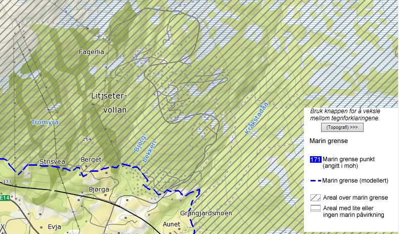 5.7 Vassdrag, flom, skred, energianlegg I følge databasen Miljøstatus.