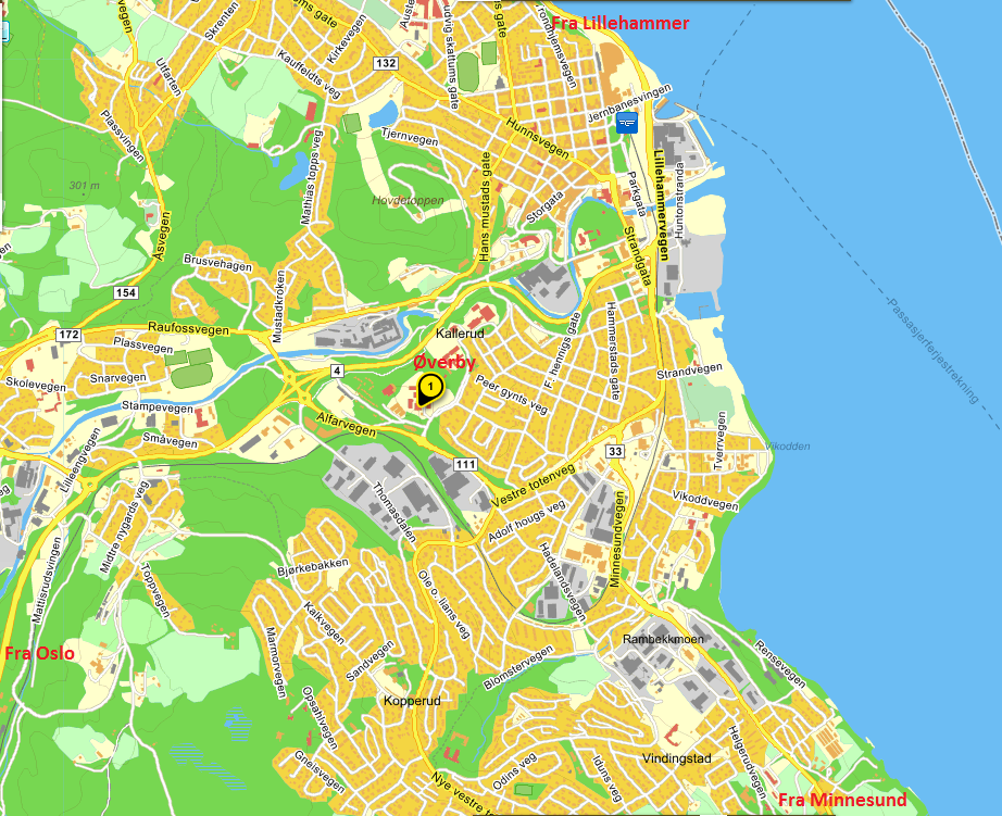 Velkommen til Øverby kompetansesenter Senteret ligger i Teknologiveien 4 på Kallerud på Gjøvik, på samme område som Høgskolen i Gjøvik Ønskes ytterligere informasjon, ta gjerne kontakt: LTN