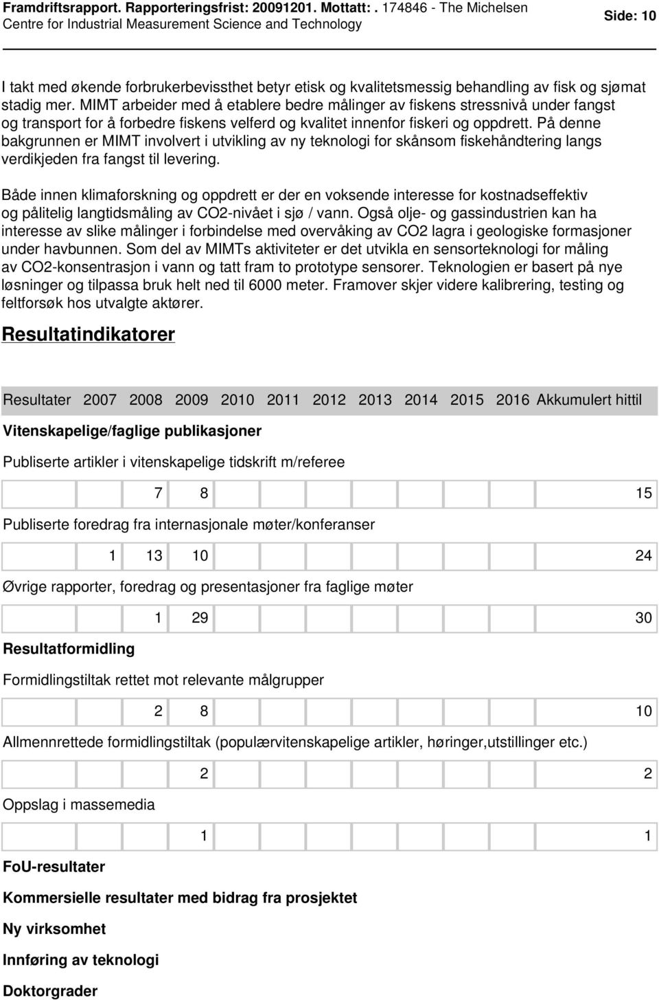 På denne bakgrunnen er MIMT involvert i utvikling av ny teknologi for skånsom fiskehåndtering langs verdikjeden fra fangst til levering.