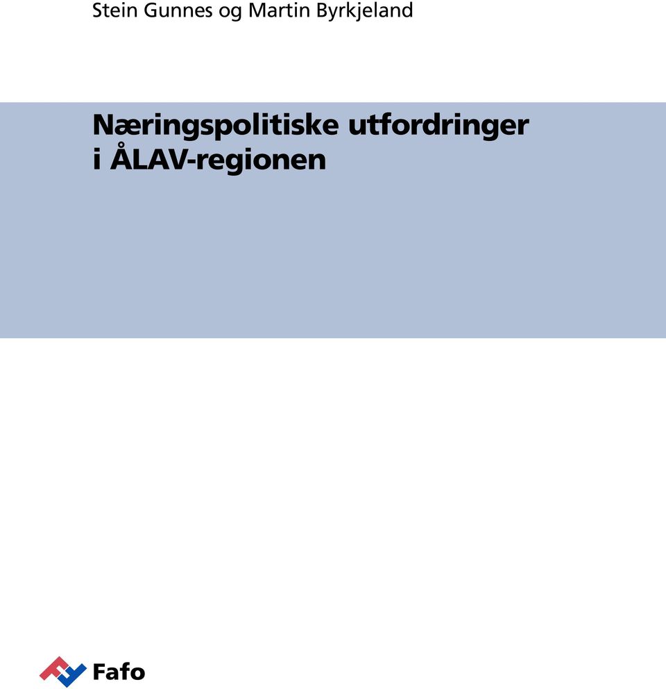 Næringspolitiske