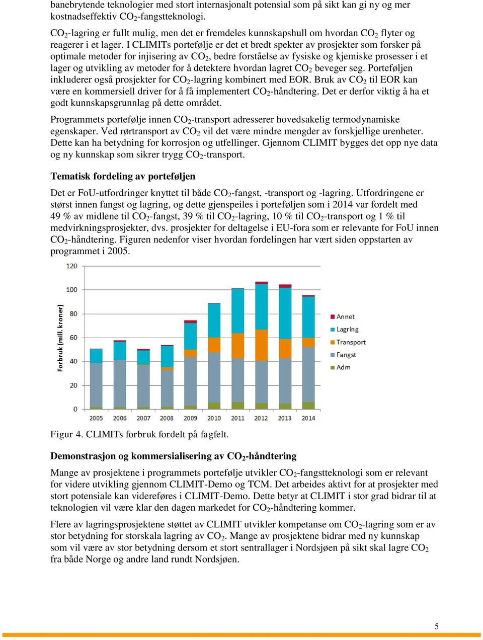 I CLIMITs portefølje er det et bredt spekter av prosjekter som forsker på optimale metoder for injisering av CO 2, bedre forståelse av fysiske og kjemiske prosesser i et lager og utvikling av metoder