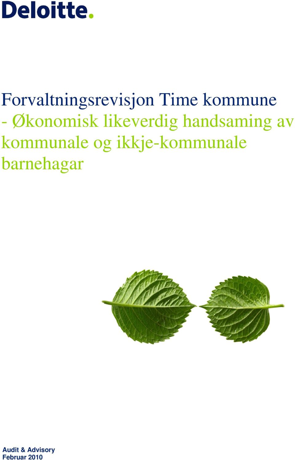 av kommunale og ikkje-kommunale