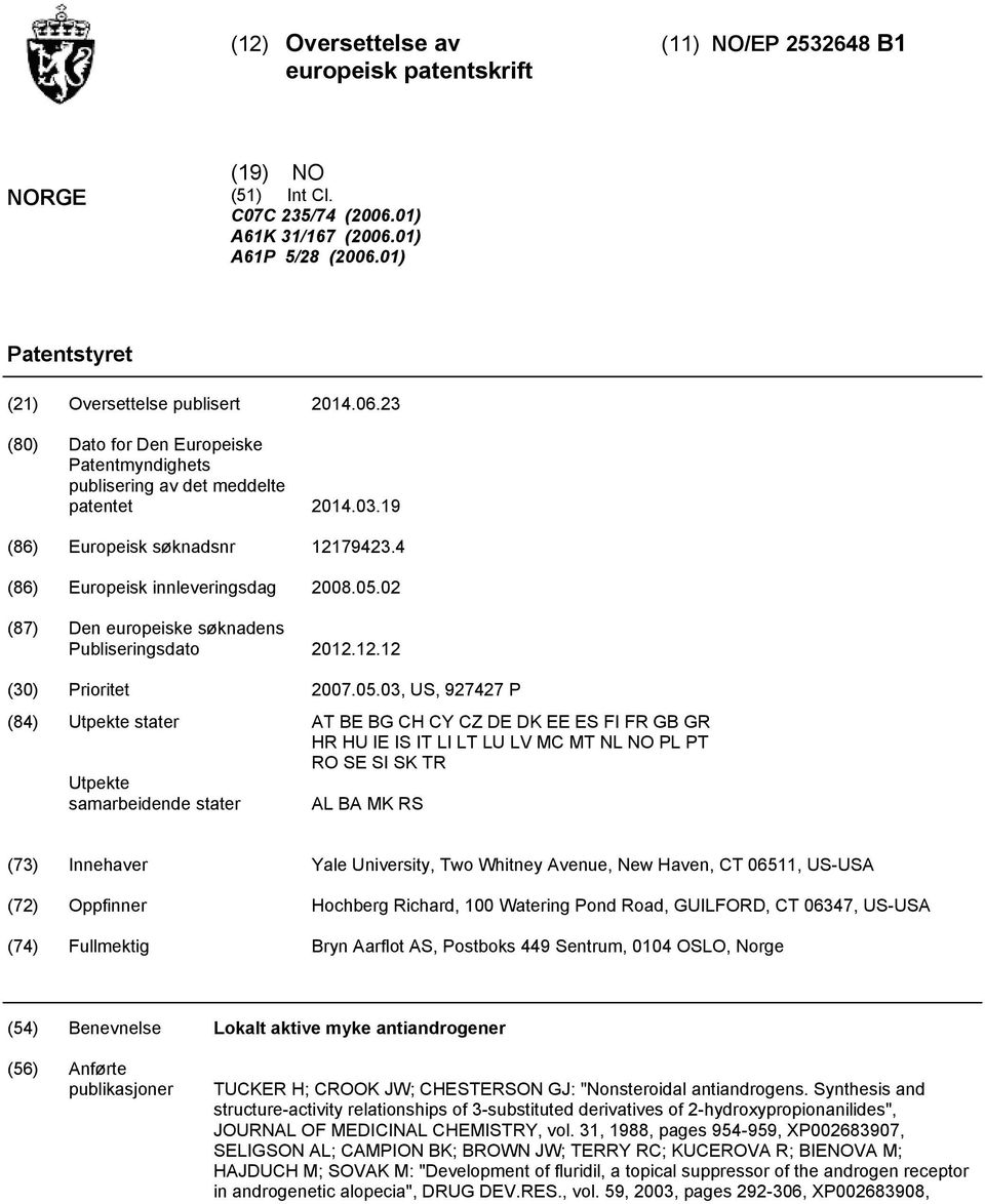 4 (86) Europeisk innleveringsdag 08