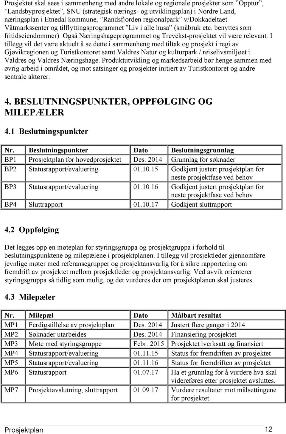 Også Næringshageprogrammet og Trevekst-prosjektet vil være relevant.