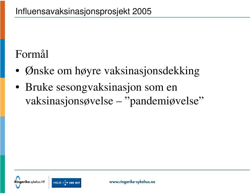 vaksinasjonsdekking Bruke