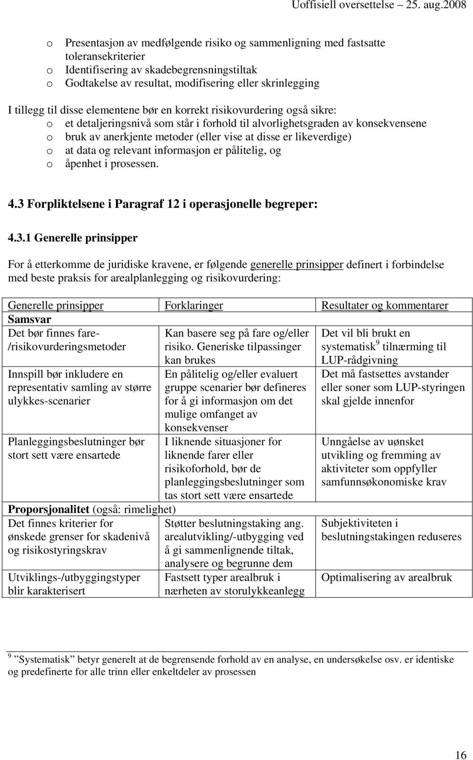 likeverdige) o at data og relevant informasjon er pålitelig, og o åpenhet i prosessen. 4.3 