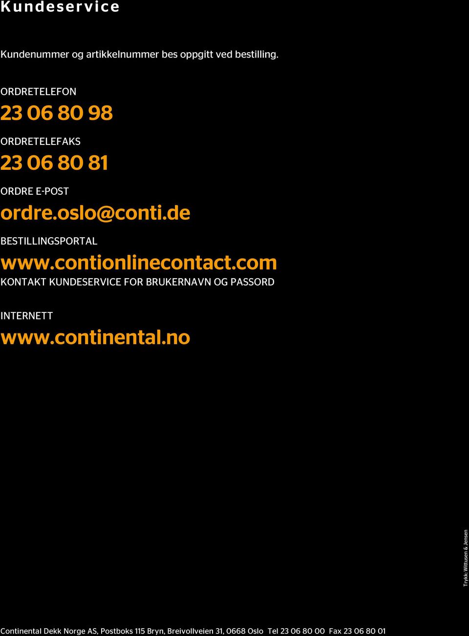 contionlinecontact.com ONTAT UNRVI FOR RURNAVN OG PAOR INTRNTT www.continental.