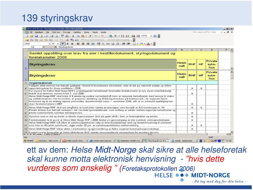 skal kunne motta elektronisk henvisning -