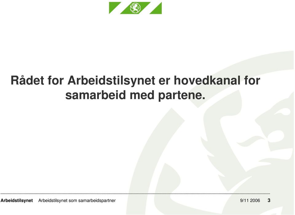 samarbeid med