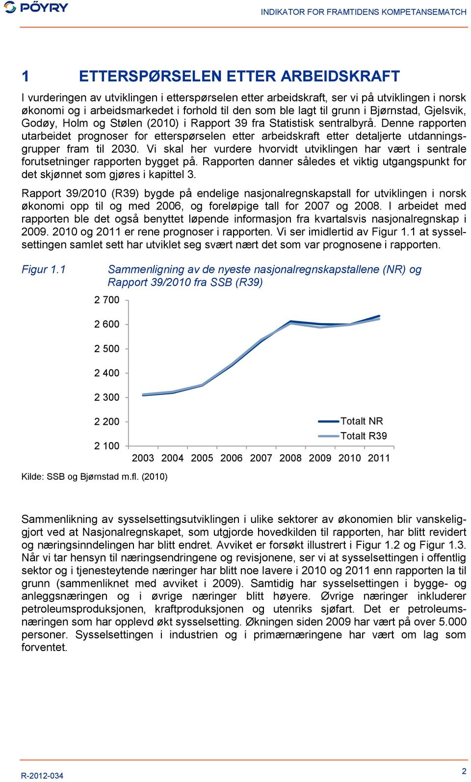 Denne rapporten utarbeidet prognoser for etterspørselen etter arbeidskraft etter detaljerte utdanningsgrupper fram til 2030.