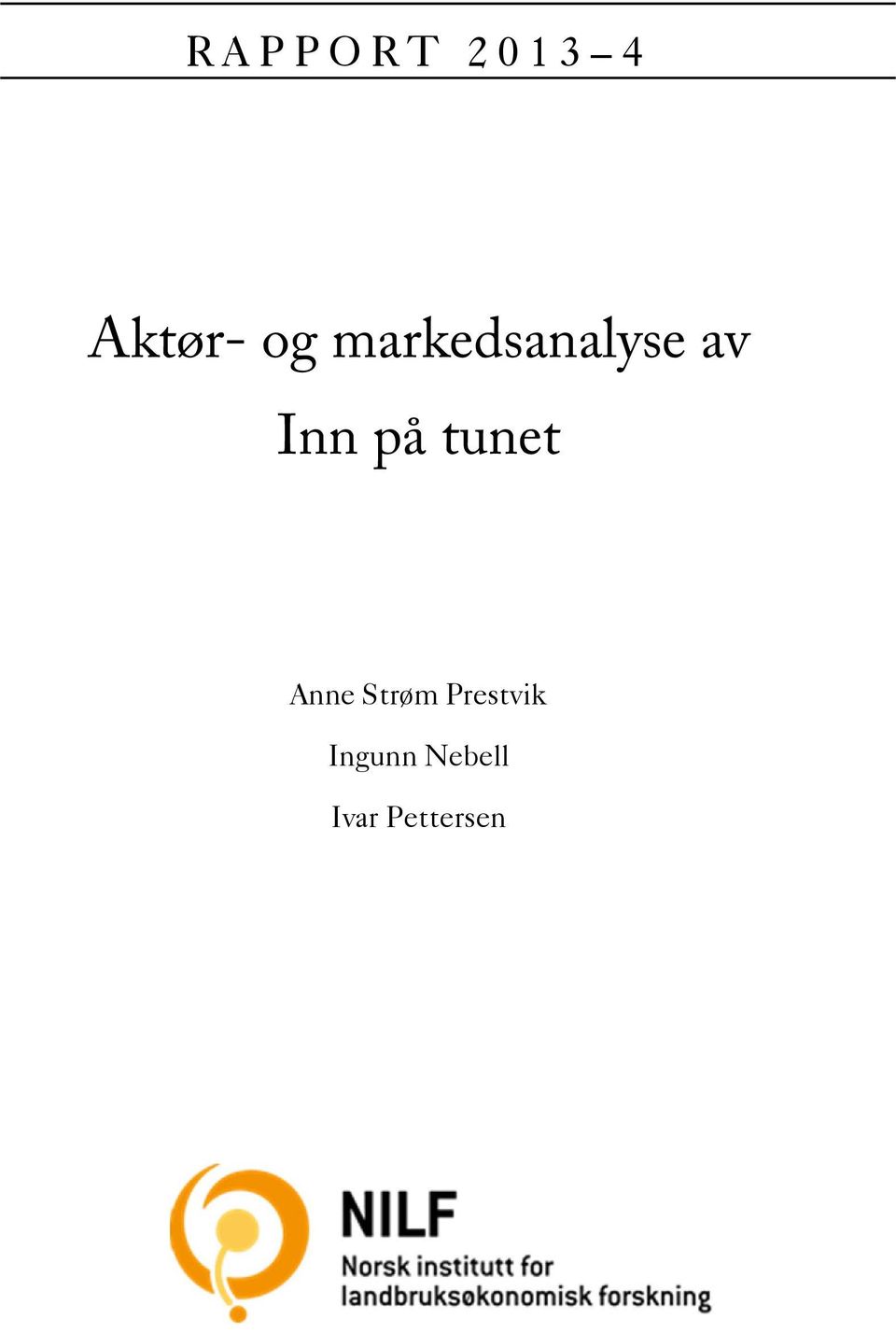 tunet Anne Strøm Prestvik